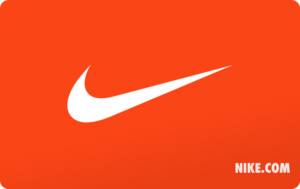 Official website of Nike Gift Card